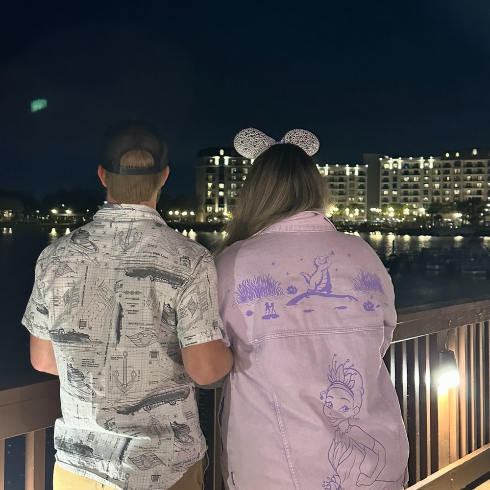 Purple princess Tiana Disney Denim Jacket